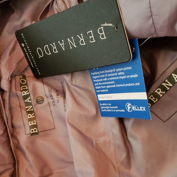 NEW Bernardo EcoPlume Hooded Packable Jacket - Picture 10 of 12